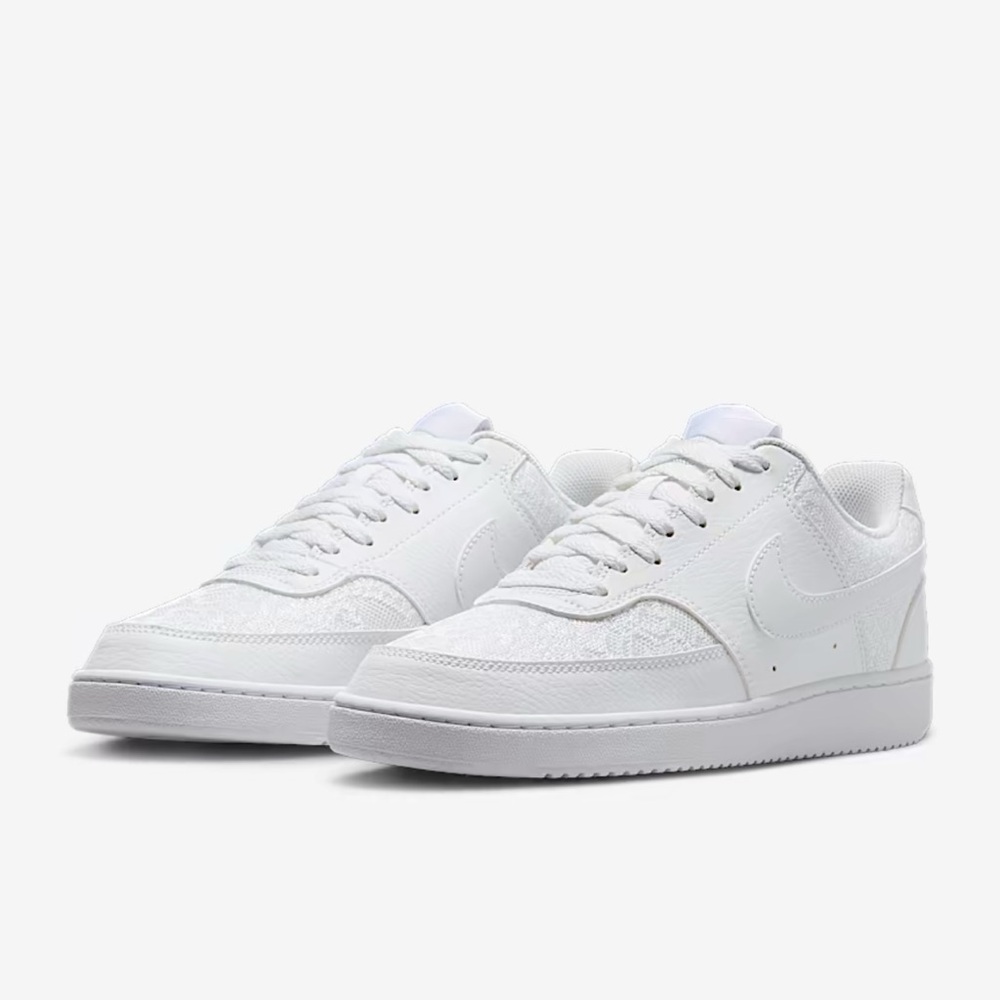 Nike Court Vision Low
Women's Shoes
White/White/White
Style HJ5846-100 - Picture 9 of 16